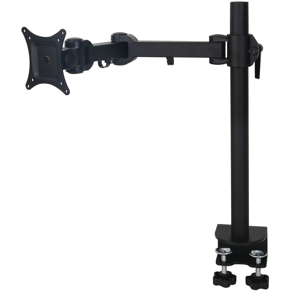 1x LCD Monitor arm Black (10kg Tilt, Swivel, Rotate) - UK Ergonomics