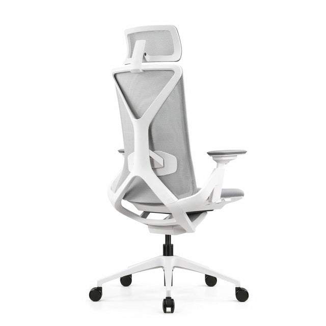 Fercula Executive Mesh Ergonomic Office Chair - White - UK Ergonomics