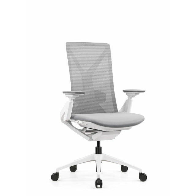 Fercula Executive Mesh Ergonomic Office Chair - White - UK Ergonomics