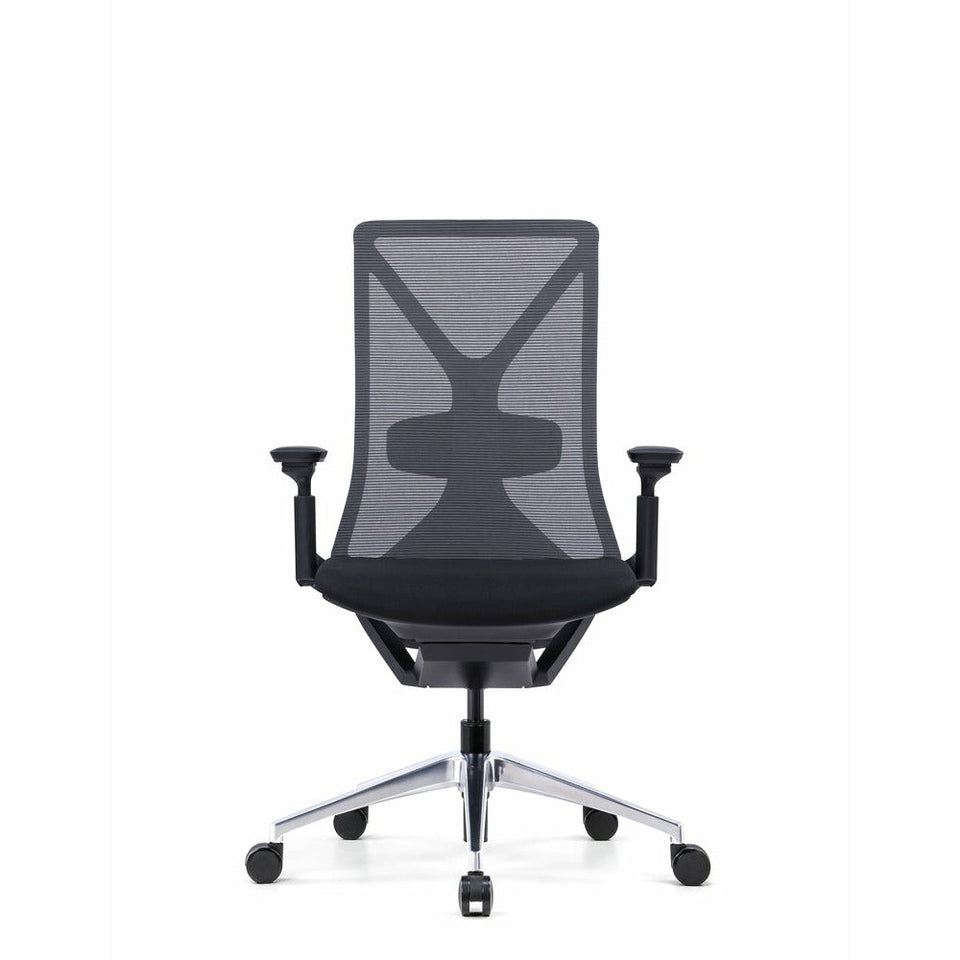 Fercula Executive Mesh Ergonomic Office Chair - Black - UK Ergonomics