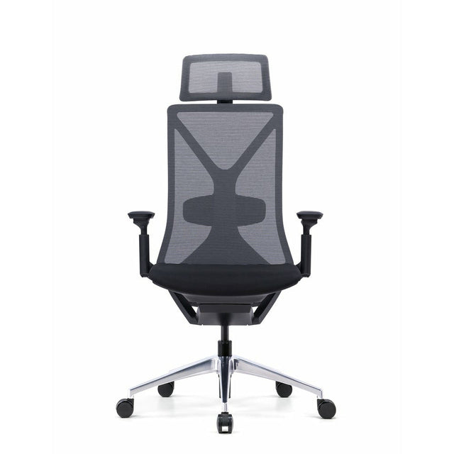 Fercula Executive Mesh Ergonomic Office Chair - Black - UK Ergonomics