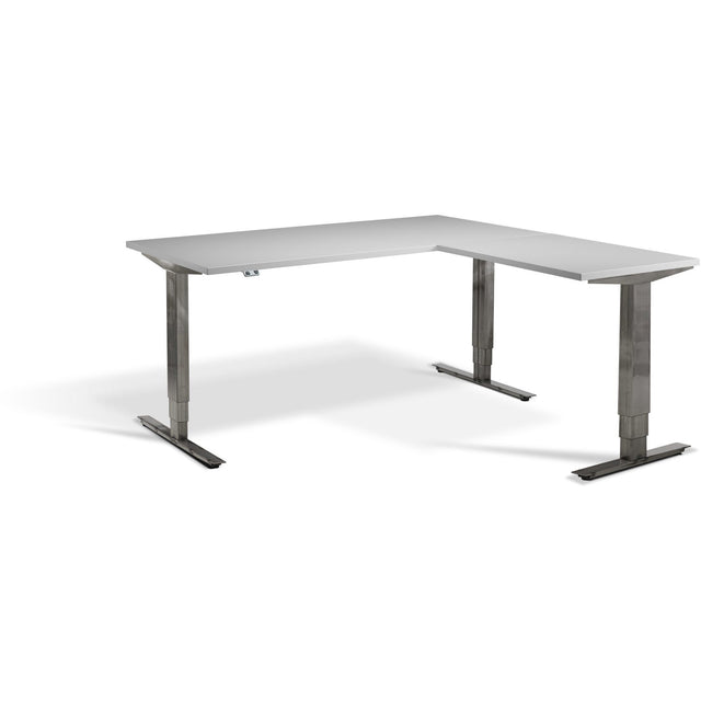 Forge Height Adjustable Corner Desk - UK Ergonomics