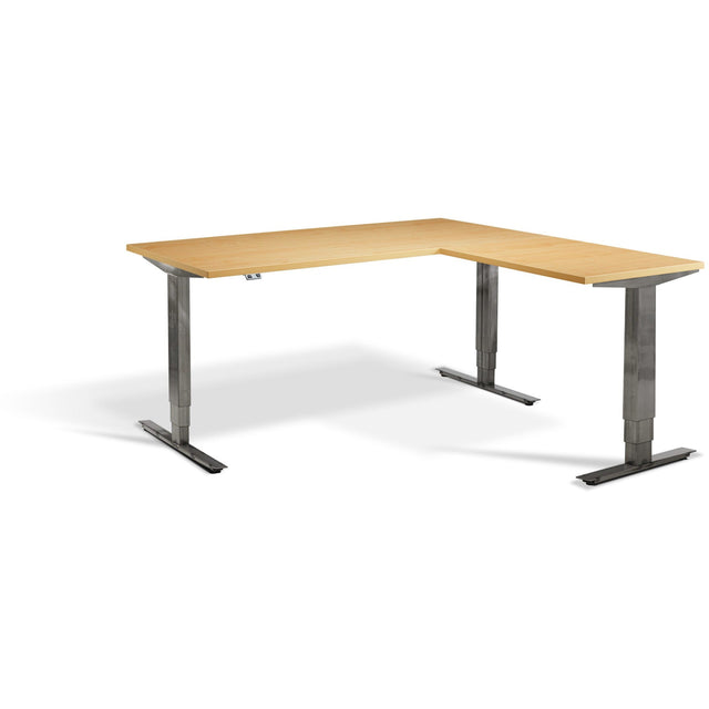 Forge Height Adjustable Corner Desk - UK Ergonomics
