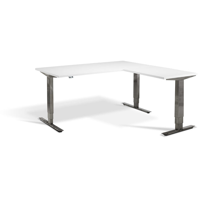Forge Height Adjustable Corner Desk - UK Ergonomics