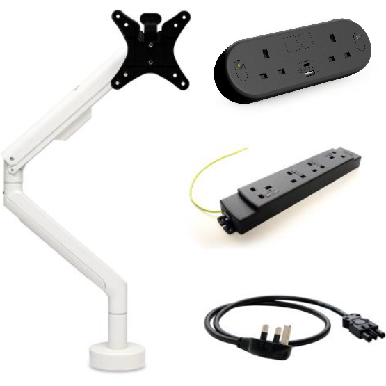 Homeworker Bundle 1 - WFH Ergonomic Desk Setup - UK Ergonomics