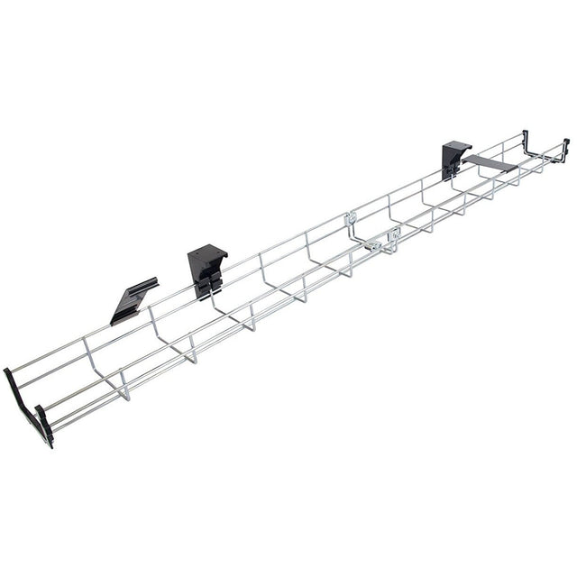 Galvanized Steel Mesh Cable Tray W10 x H5 cm - UK Ergonomics