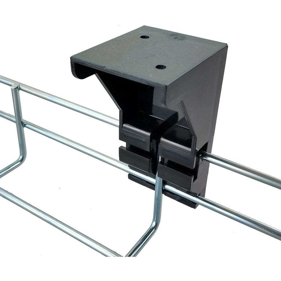Galvanized Steel Mesh Cable Tray W10 x H5 cm - UK Ergonomics